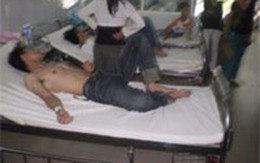 Trốn công an, 7 thanh niên nhảy từ tầng 4 xuống